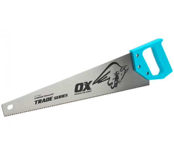 Darbo įrankiai. Mechaniniai įrankiai. Rankiniai pjūklai. Rankiniai pjūklai medžiui. Pjūklas medžiui 550mm OX-T130955 