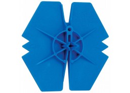 Plastikinė poveržlė ISO CLIP, mėlyna 