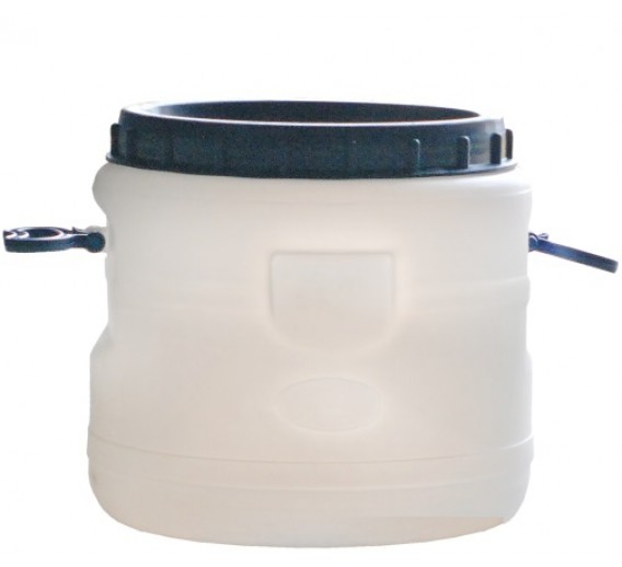 Namų apyvokos prekės. Statinės, kanistrai, statybinės talpos, bidonėliai. Statinės. Plastikinė statinė, 20l 