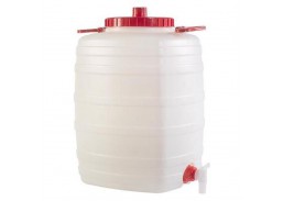 Plastikinė talpa su kraneliu, 50L 