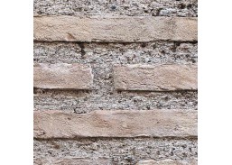 Vidaus apdailos prekės. Sienų apdailos medžiagos. PVC lentelės. Plastikinė vidaus dailylentė VOX Narrow brick 265x25 cm 