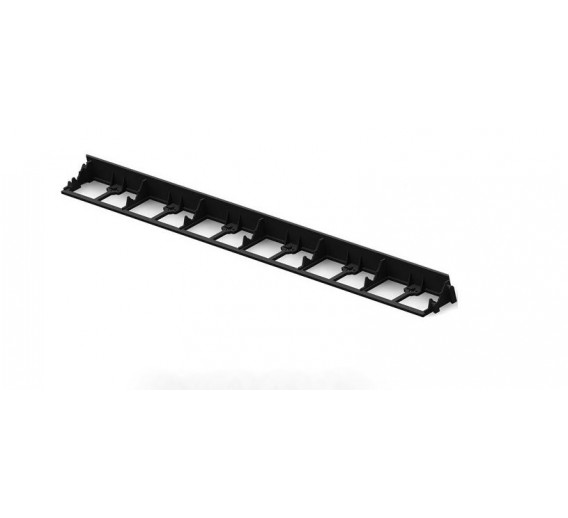 Sodo ir daržo prekės. Atramos, laikikliai augalams. Plastikinis bortas  ML juodas 8,0x100 cm 