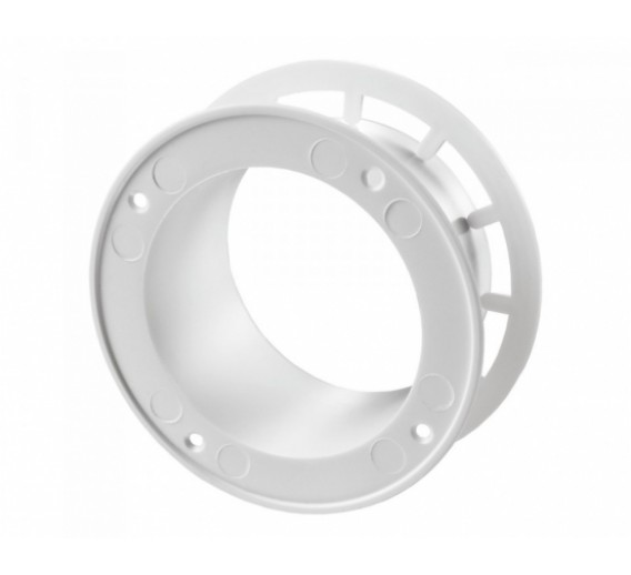 Šildymo ir vėdinimo įranga. Šildymas ir vėdinimas. Ortakiai. Plastikiniai ortakiai ir jungtys. Plastikinis flanšas d-125 mm 