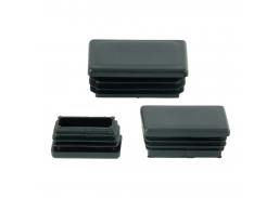 Metalų gaminiai . Plastikiniai vamzdžių dangteliai, kamšteliai. Plastikinis stačiakampis dangtelis ZP 18x30 mm 5vnt 