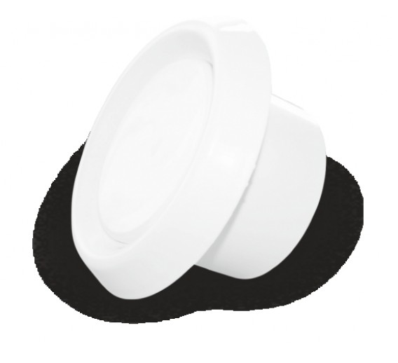 Šildymas ir vėdinimas. Buitiniai ventiliatoriai. Plastikinis universalus difuzorius AN100, d-100 mm 
