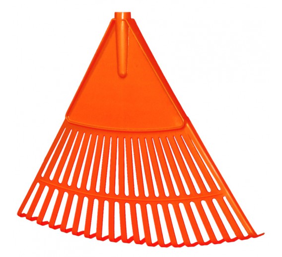 Sodo ir daržo prekės. Sodo ir daržo inventorius, įrankiai. Sodo ir daržo įrankiai. Grėbliai, kauptukai. Plastikinis vėduoklinis grėblys 480 mm pločio