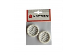 Plastmasinės grotelės D-43, baltos 