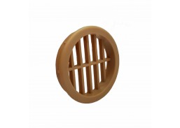 Plastmasinės grotelės D-43mm, ruda 