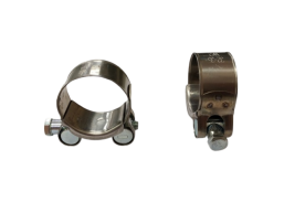 Tvirtinimo detalės. Sąvaržos. Pastiprintos sąvaržos. Plati sąvarža su varžtu 32-35 mm 