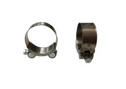 Tvirtinimo detalės. Sąvaržos. Pastiprintos sąvaržos. Plati sąvarža su varžtu 44-47 mm 