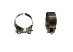 Tvirtinimo detalės. Sąvaržos. Pastiprintos sąvaržos. Plati sąvarža su varžtu 68-73 mm 