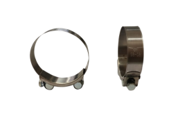 Tvirtinimo detalės. Sąvaržos. Pastiprintos sąvaržos. Plati sąvarža su varžtu 80-85 mm 