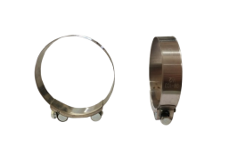 Tvirtinimo detalės. Sąvaržos. Pastiprintos sąvaržos. Plati sąvarža su varžtu 98-103 mm 