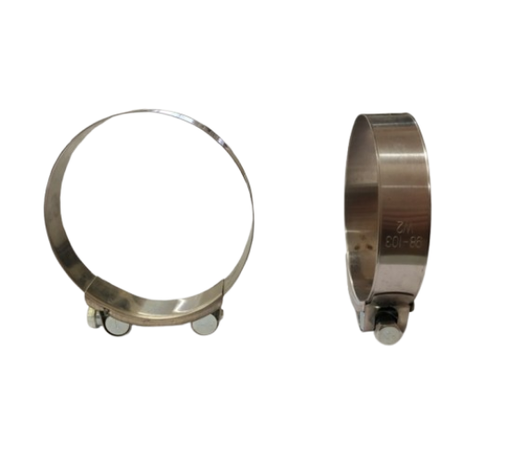 Tvirtinimo detalės. Sąvaržos. Pastiprintos sąvaržos. Plati sąvarža su varžtu 98-103 mm 