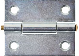 Vidaus apdailos prekės. Durys, jų dalys. Durų furnitūra. Lankstai, vyriai. Platus vyris 50x38x1,5mm