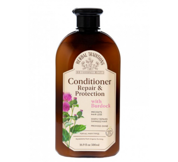 Švaros prekės. Kūno ir plaukų priežiūros priemonės. Plaukų kondicionierius Herbal su varnalėšomis 500ml 