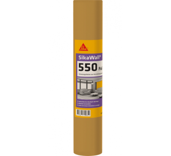 Vidaus apdailos prekės. Sienų apdailos medžiagos. Plėvelė Sika wall-550 Foil 0.8x1,25 m, 10 vnt. 