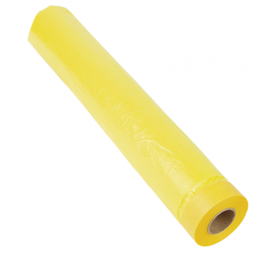 Dažai. Dažai, dažymo įrankiai, dažymo juostos. Apsauginės dažymo, glaistymo ir armavimo juostos. Plėvelė su lipnia juosta PENTRILO 120cm 20m 