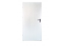 Plieninės techninės durys URAN, baltos spalvos 890x2090 K 