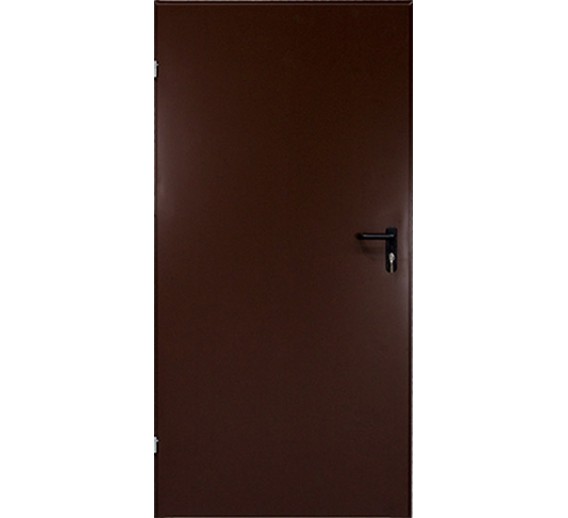 Vidaus apdailos prekės. Durys, jų dalys. Durys. Metalinės durys. Plieninės techninės durys URAN, rudos spalvos 690x2090 K Vidaus apdailos prekės. Durys, jų dalys. Durys. Metalinės durys. Plieninės techninės durys URAN, rudos spalvos 690x2090 K