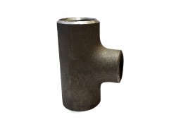 Santechnikos prekės. Vamzdynų sistemos. Vamzdžių sujungimo detalės. Plieninės jungtys. Plieniniai trišakiai. Plieninis trišakis 42,4x2,6mm/33,7x2,6mm/42,4x2,6mm 