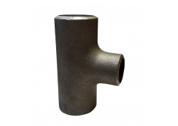 Santechnikos prekės. Vamzdynų sistemos. Vamzdžių sujungimo detalės. Plieninės jungtys. Plieniniai trišakiai. Plieninis trišakis 48,3x2,6mm/33,7x2,6mm/48,3x2,6mm 