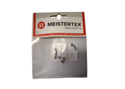 Tvirtinimo detalės. Karabinai, suspaudėjai, tempikliai. Lyno suspaudėjai. Plokščias aliuminis lyno suspaudėjas 1 mm 10 vnt 