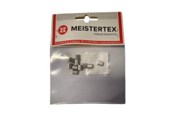 Tvirtinimo detalės. Karabinai, suspaudėjai, tempikliai. Lyno suspaudėjai. Plokščias aliuminis lyno suspaudėjas 2 mm 10 vnt