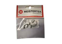 Tvirtinimo detalės. Karabinai, suspaudėjai, tempikliai. Lyno suspaudėjai. Plokščias aliuminis suspaudėjas 3 mm 8 vnt