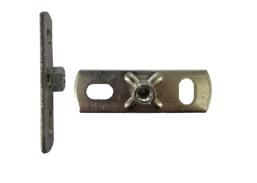 Tvirtinimo detalės. Veržlės. Plokštelės su veržle. Plokštelė su veržle 670 M8 