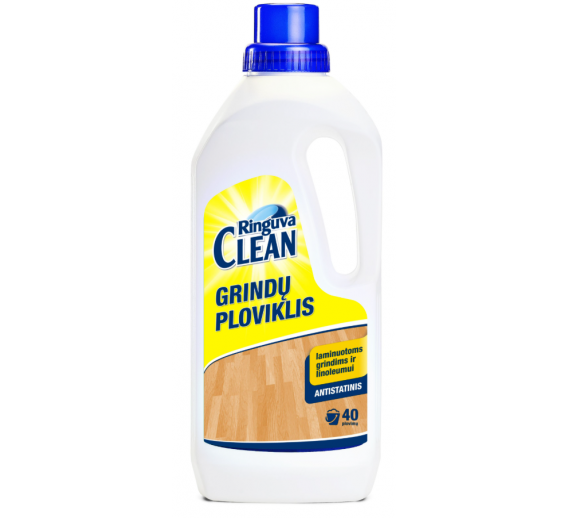 Švaros prekės. Buitinė chemija, valikliai. Ploviklis laminuotoms grindims Ringuva Clean 800ml 
