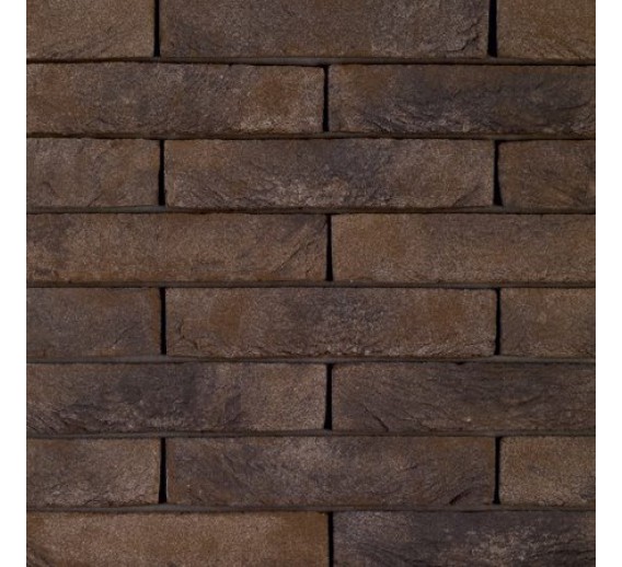 Statybinės medžiagos. Plytos. Apdailinės plytos. Plyta Pagus Bruin-Zwart 215x102x65 mm 