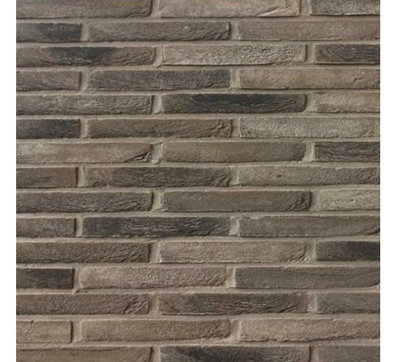 Statybinės medžiagos. Plytos. Apdailinės plytos. Plyta Tolus Grijs Zwart RF40 Wienerberger 238x90x40 mm 