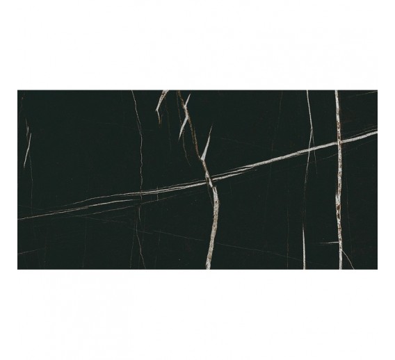 Vidaus apdailos prekės. Plytelės. Akmens masės plytelės. Plytelės Desert Wind Black Polished 119,8x59,8 cm 