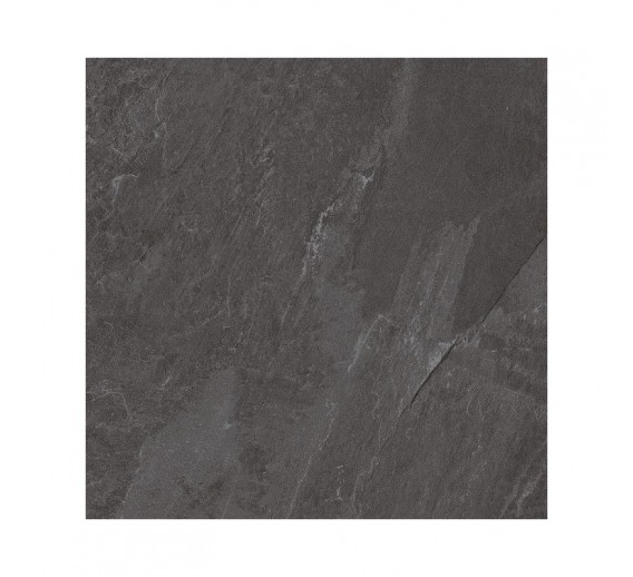 Vidaus apdailos prekės. Plytelės. Akmens masės plytelės. Plytelės SLATE ANTHRACITE SUGAR MAT 60x60 cm 