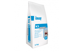 Plytelių klijai Knauf K5 balti elastiniai 5kg 
