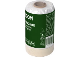 Dažai. Dažai, dažymo įrankiai, dažymo juostos. Dažymo ir glaistymo įrankiai. Uždengimo plėvelės ir popierius. Polietileninė uždanga su juostele 550 mm x 20m