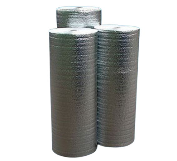 Vidaus apdailos prekės. Grindų dangos. Laminatas. Paklotai grindų dangoms. Polietileno plėvelė Reflekt 5mm 50mx1,2m-60m2 