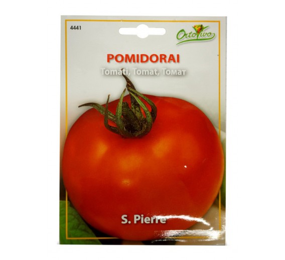Sodo ir daržo prekės. Sėklos, daigyklos, durpinės tabletės. Pomidorų sėklos. Pomidorai S.Pierre 0.5 g Hortus 