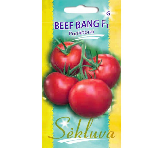 Pomidorų sėklos BEEF BANG F1