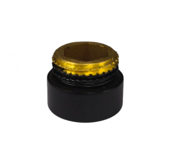 Santechnikos prekės. Vamzdynų sistemos. Vamzdžių sujungimo detalės. Žalvarinės jungtys. Žalvariniai prailgintojai. Prailginimas 1/2