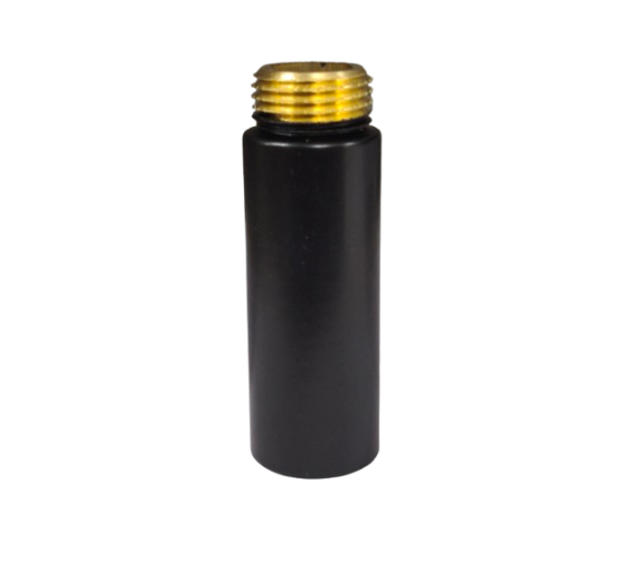 Santechnikos prekės. Vamzdynų sistemos. Vamzdžių sujungimo detalės. Žalvarinės jungtys. Žalvariniai prailgintojai. Prailginimas 1/2