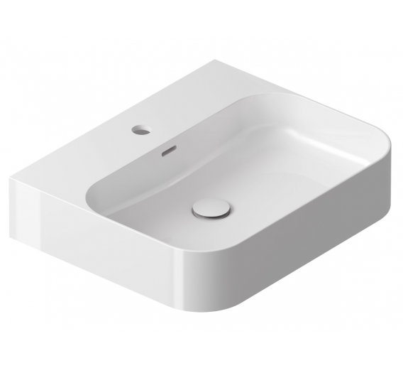 Santechnikos prekės. Vonios įranga. Praustuvai. Praustuvas prie sienos Ceramic 550 R Slim