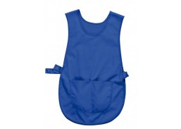 Darbo saugos prekės. Darbo drabužiai. Prijuostės, antrankoviai. Prijuostė dvipusė S843 karališka mėlyna, L/XL 
