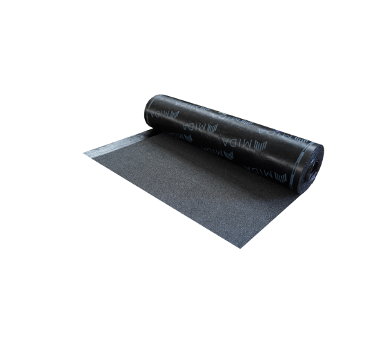 Statybinės medžiagos. Stogo dangos. Ruloninė stogo danga. Prilydoma stogo danga. Prilydoma stogo danga viršutinė MIDAFLEKS PV S4b 10 kv.m. 