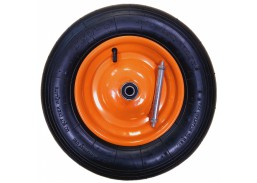 Pripučiamas ratas 3.50-8 su disku ir ašimi Detex, 14 mm 