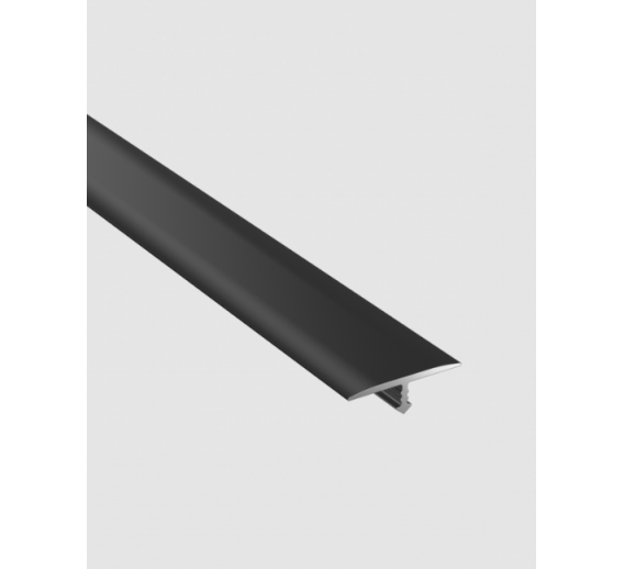 Vidaus apdailos prekės. Apdailos, sujungimo profiliai. Profilis CS22 Black 1,86 m. 