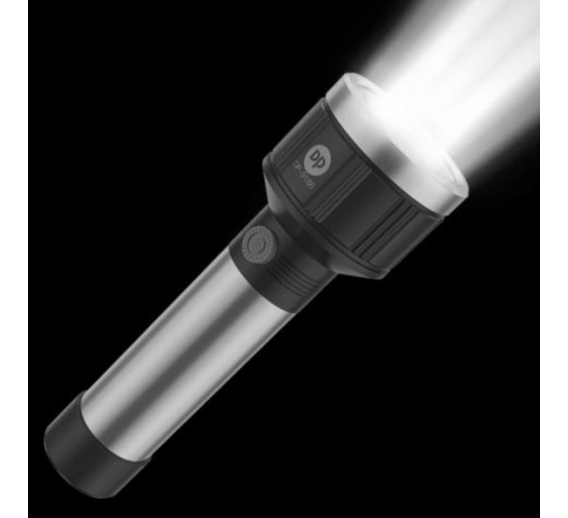 Sodo ir daržo prekės. Laisvalaikio prekės. Nešiojami prožektoriai, žibintuvėliai. Prožektorius DP 9186 USB 4H 2203113 