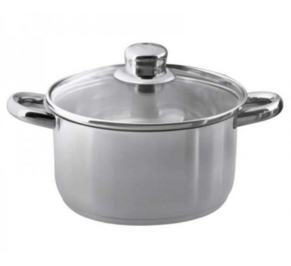 Namų apyvokos prekės. Indai, virtuvės reikmenys ir įrankiai. Puodai, dubenys. Puodas 20 cm 3,6 L BAHAMA/SATYNA 