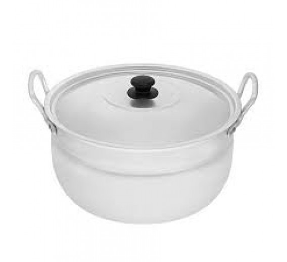 Namų apyvokos prekės. Indai, virtuvės reikmenys ir įrankiai. Puodai, dubenys. Puodas aliuminis 8l